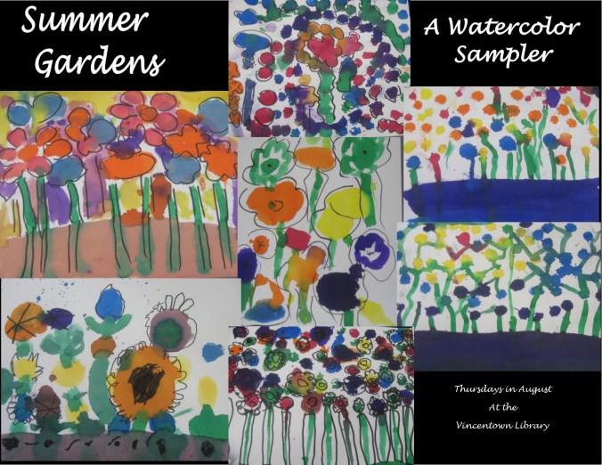 Thursday watercolor collage