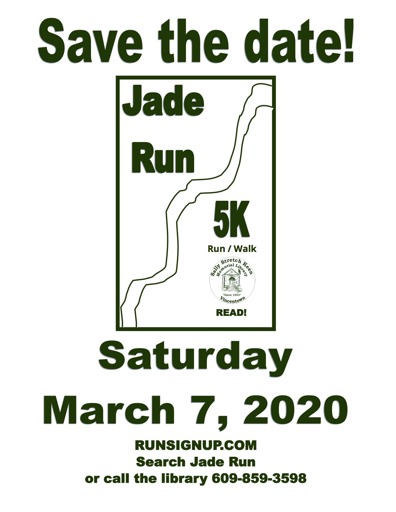 Jade Runt March 2020 | Sally Stretch Keen Memorial Library