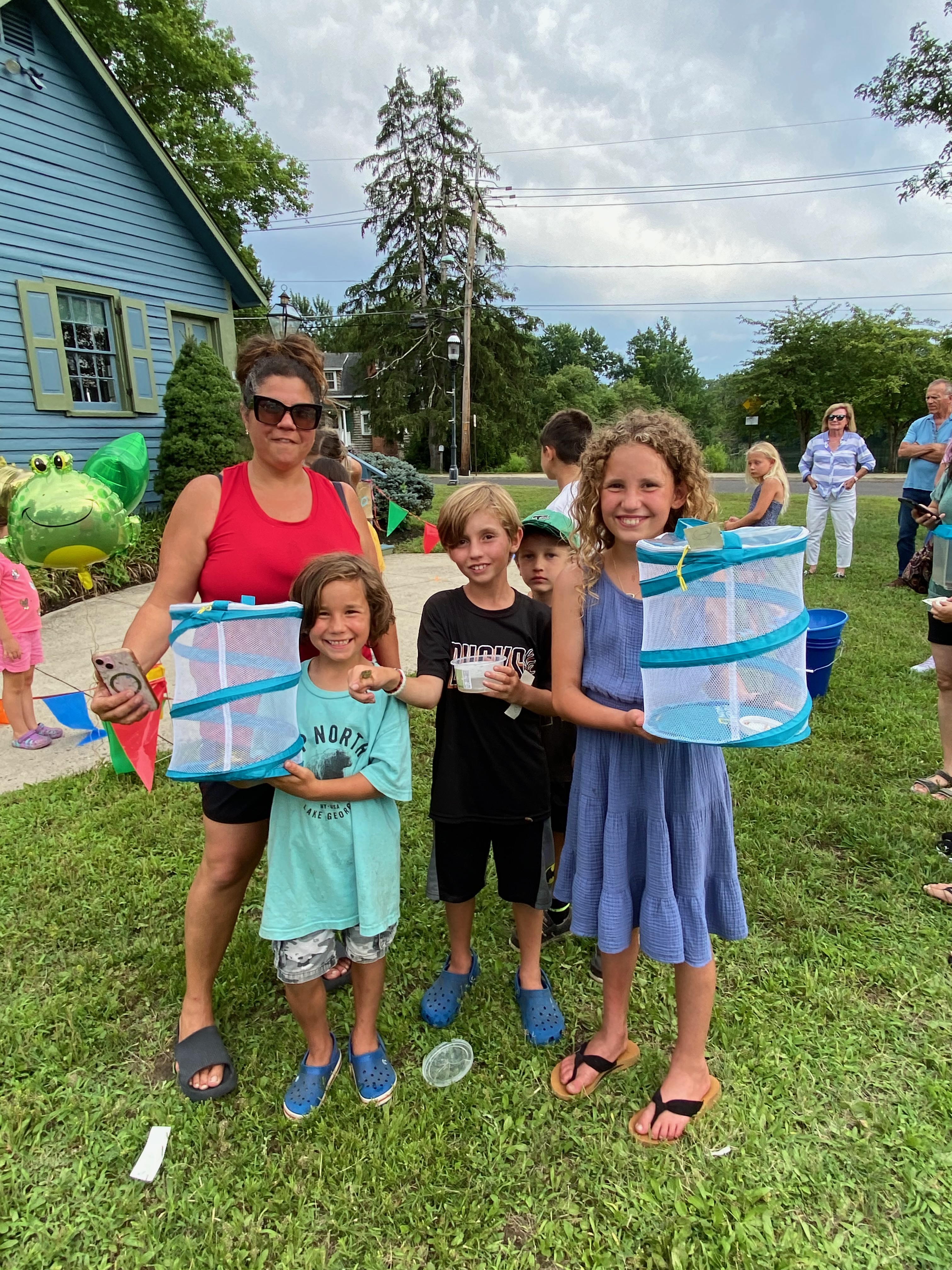 A Happy Frog Family (Bill the Frog took 2nd Place!)